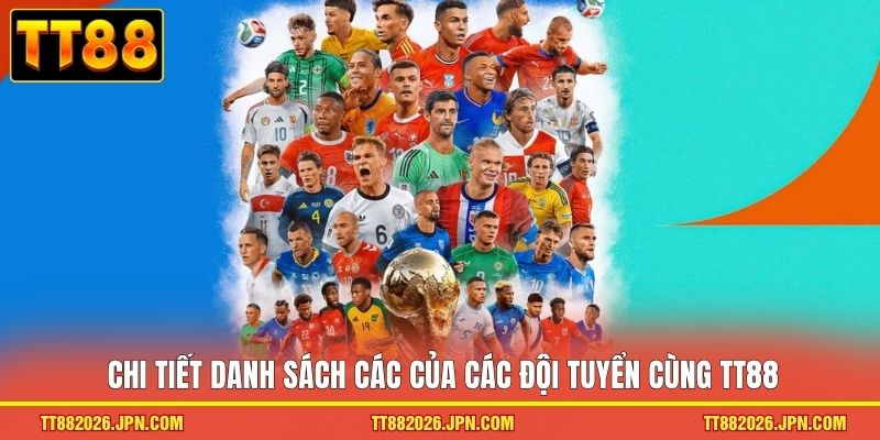 Đội Tuyển World Cup 2026 - Danh Sách 48 Cái Tên Tham Dự - viero.bet