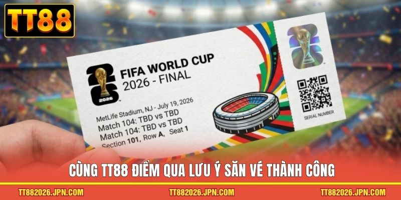 Vé Xem World Cup 2026 Chính Thức Cập Nhật Mới Nhất Tại TT88 - viero.bet