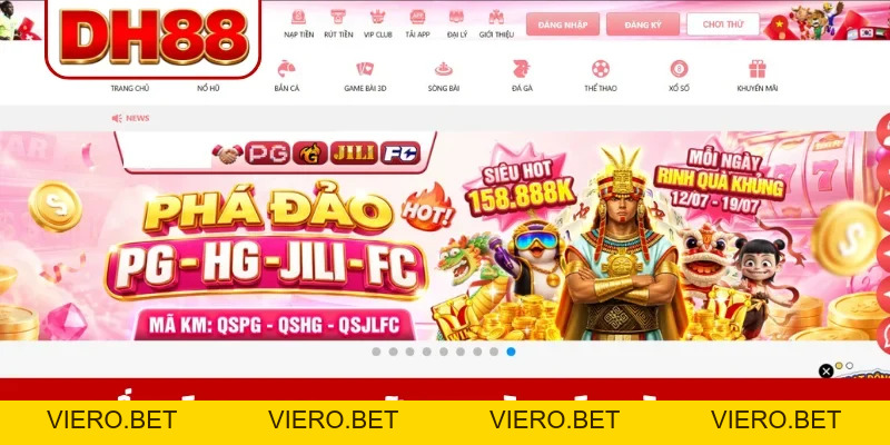 DH88 Là Gì? Có Uy Tín Không? Nền Tảng Hoạt Động Như Thế Nào? - viero.bet