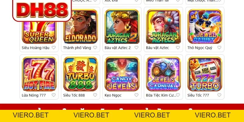 Nổ Hũ DH88 - Khám Phá 400 Chủ Đề Game Slot Đỉnh Nhất - viero.bet