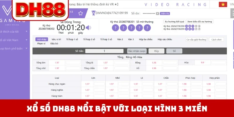 Xổ Số DH88 - Nơi Hội Tụ Siêu Phẩm Lô Đề Online Chất Lượng - viero.bet